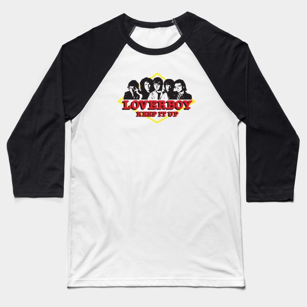 Lover Boy Baseball T-Shirt by Chewbaccadoll